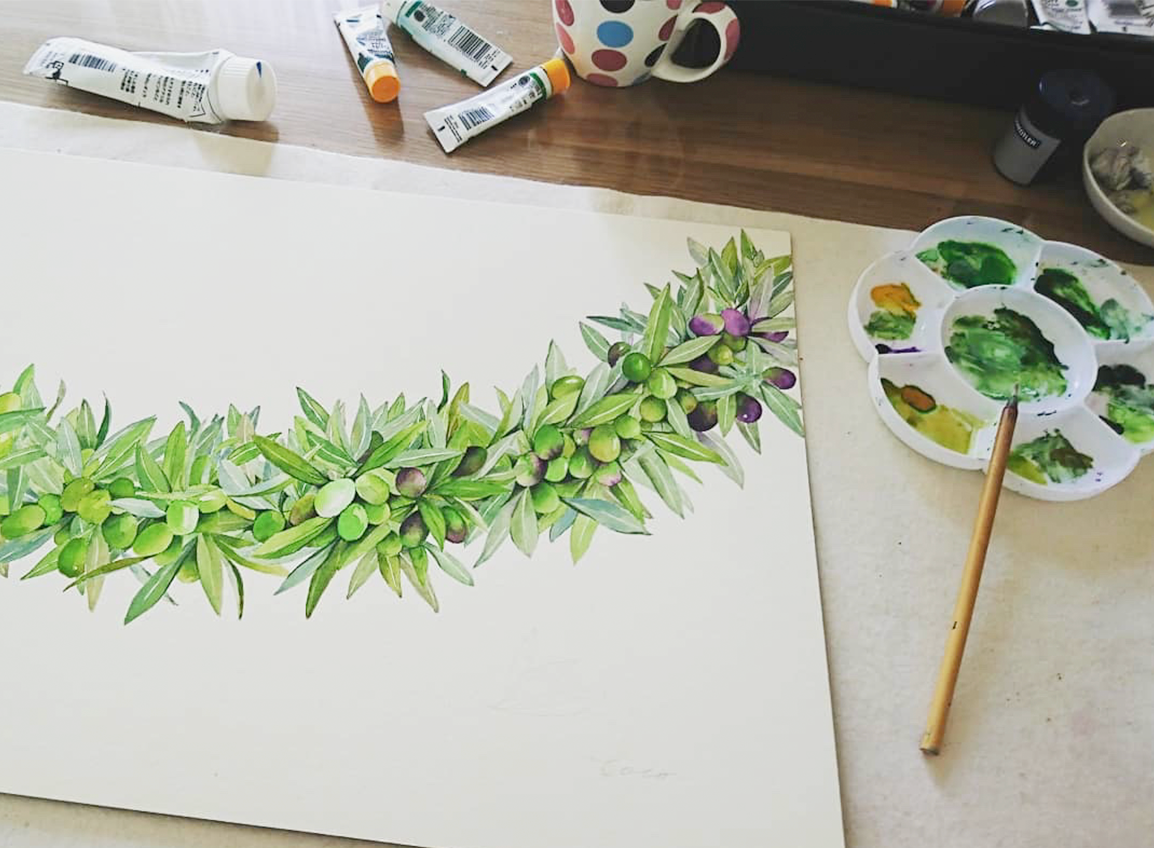 作品「olive lei」作家インタビュー vol.4― 記憶と実り ―