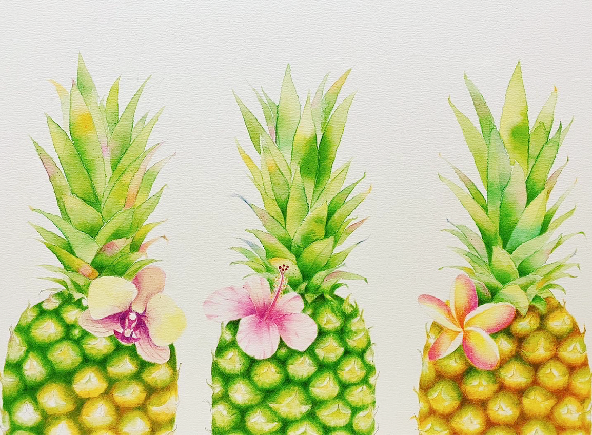 作品「pineapple friends」作家インタビュー vol.6―気持ちが少し軽くなる時間―